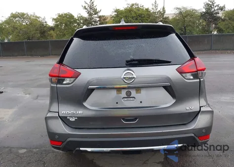 2020 Nissan Rogue Sv Fwd from USA, damaged, VIN KNMAT2MT7LP532806